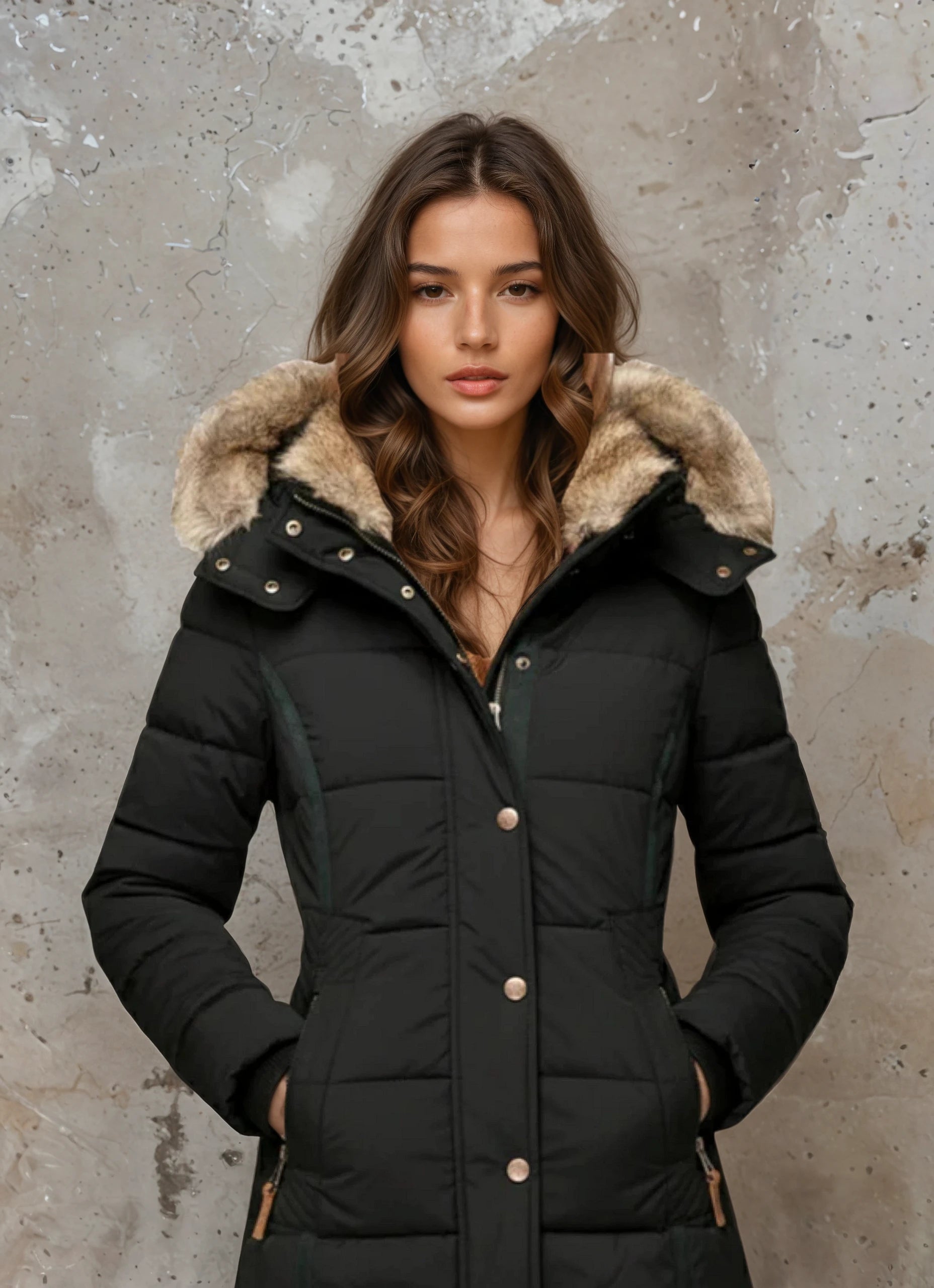 Linda - Damen Parka – Warm Gefüttert, Wasserdicht & Winddicht für Outdoor