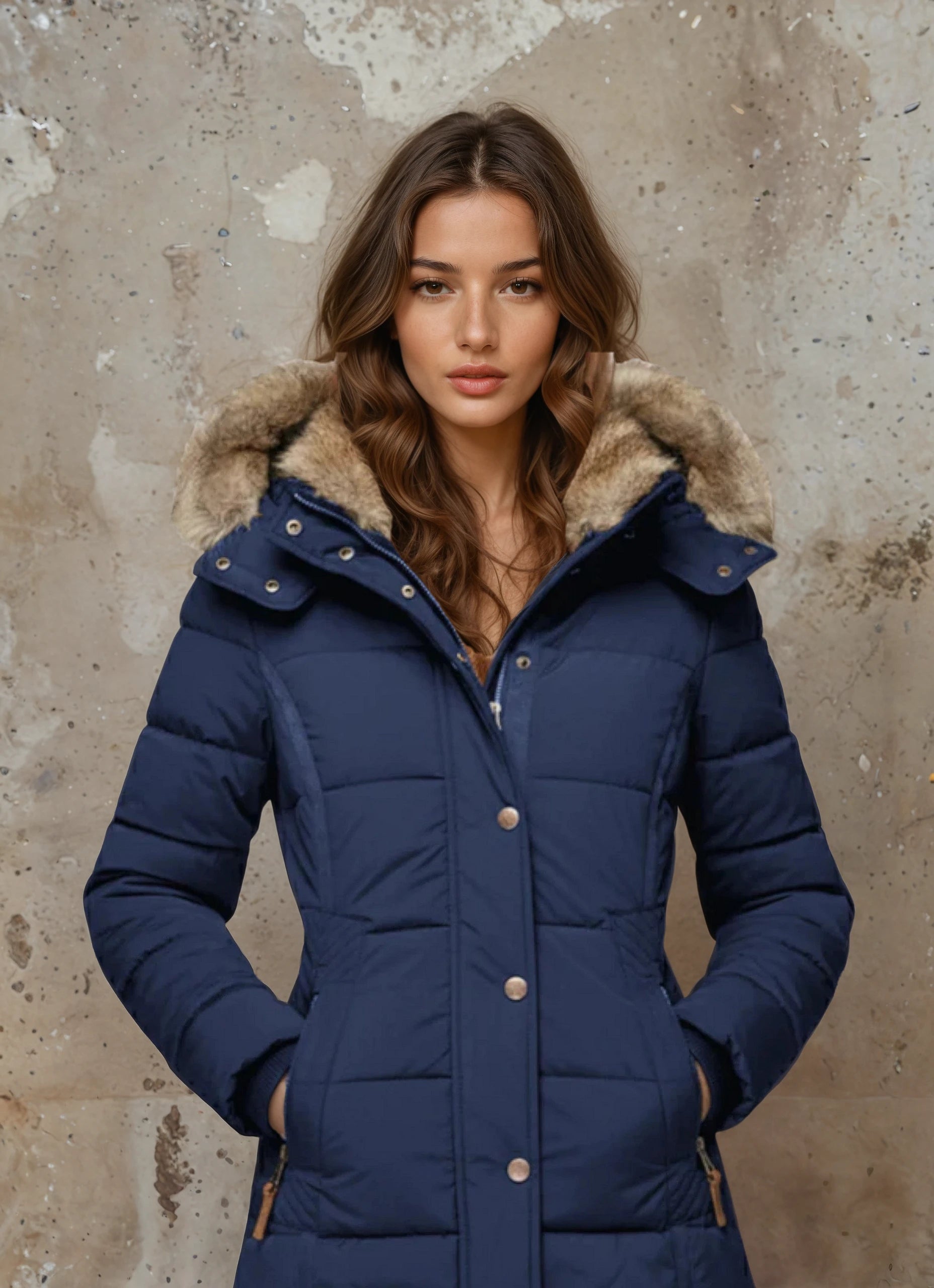 Linda - Damen Parka – Warm Gefüttert, Wasserdicht & Winddicht für Outdoor