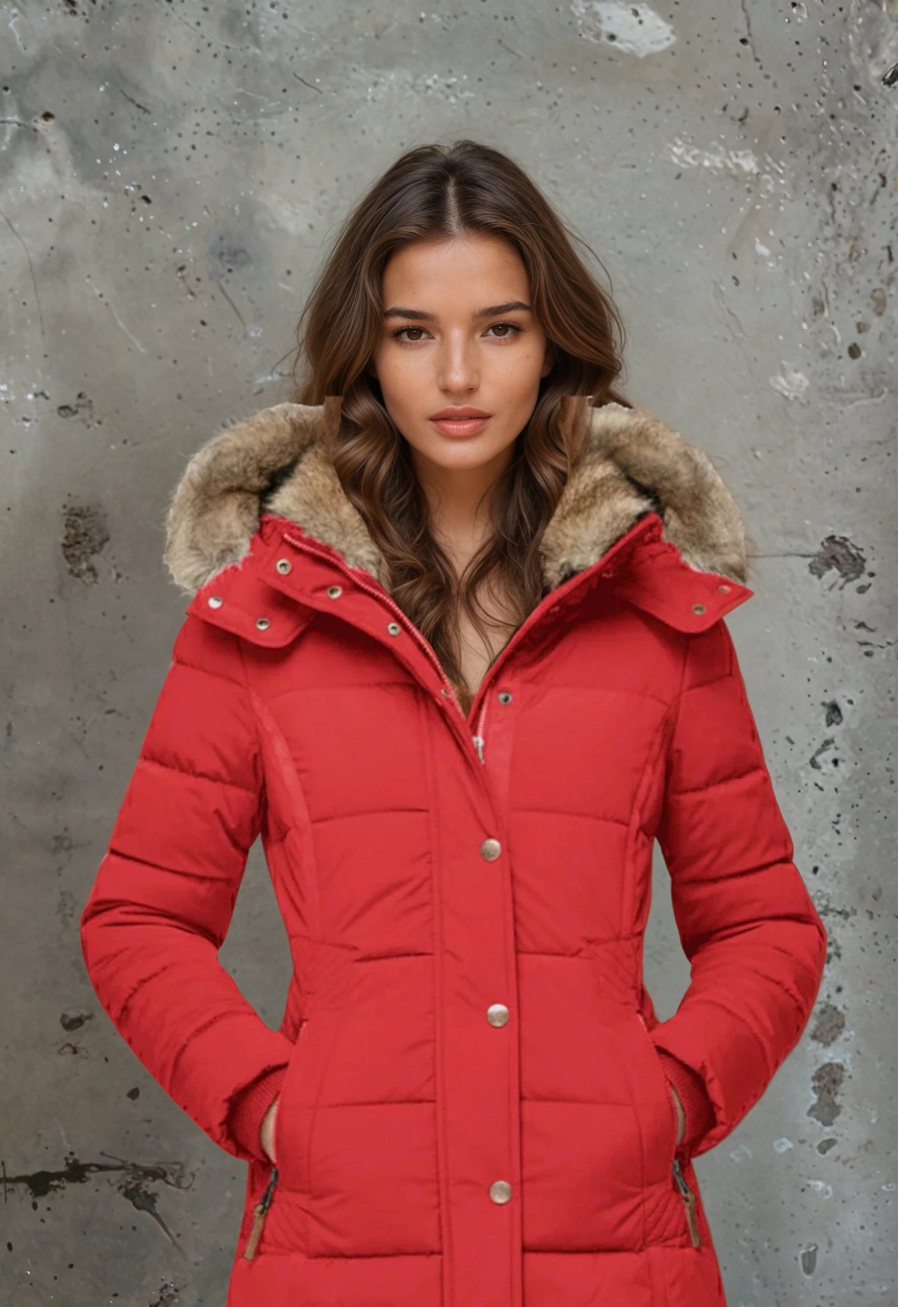 Linda - Damen Parka – Warm Gefüttert, Wasserdicht & Winddicht für Outdoor