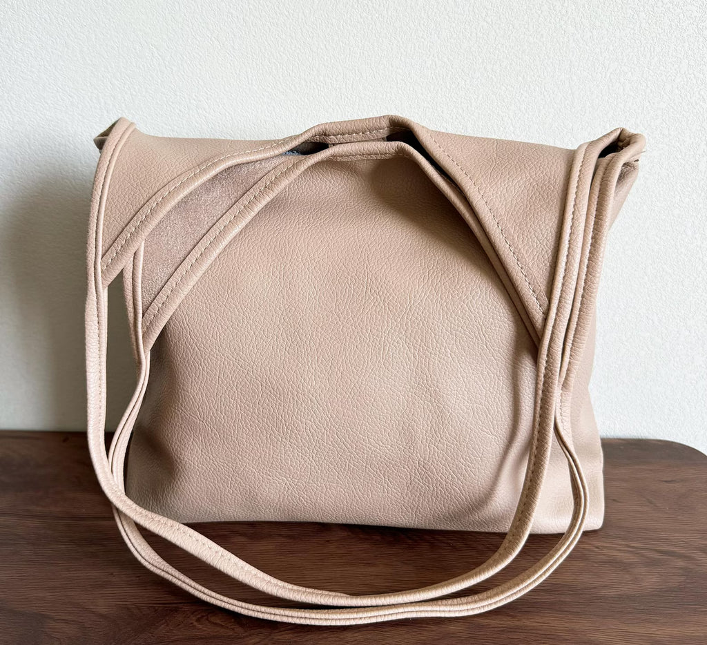 Elisa - Rosé Elegance – Damen Schultertasche mit Laptopfach