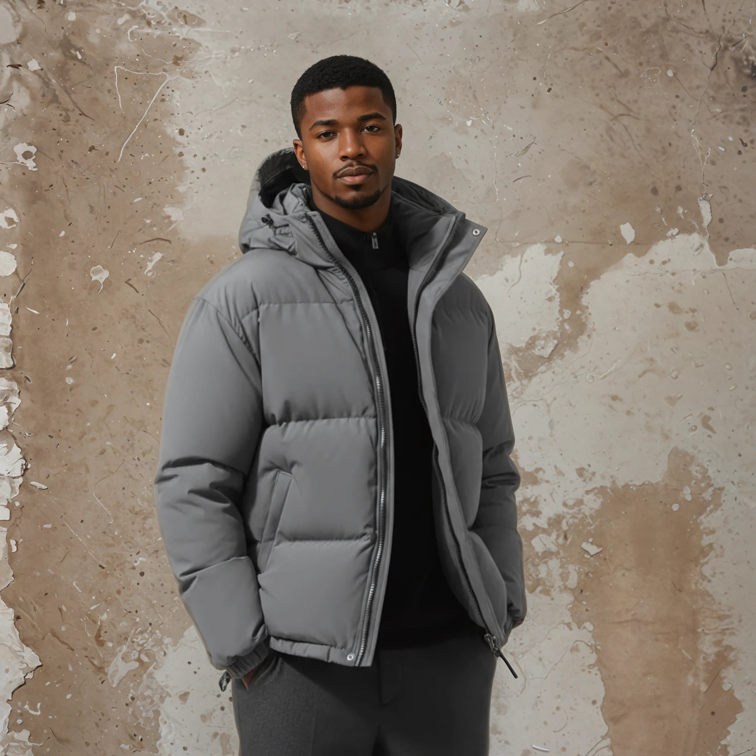 Max - Herren Daunenjacke – Leichte Wasserdichte & Winddichte Outdoorjacke