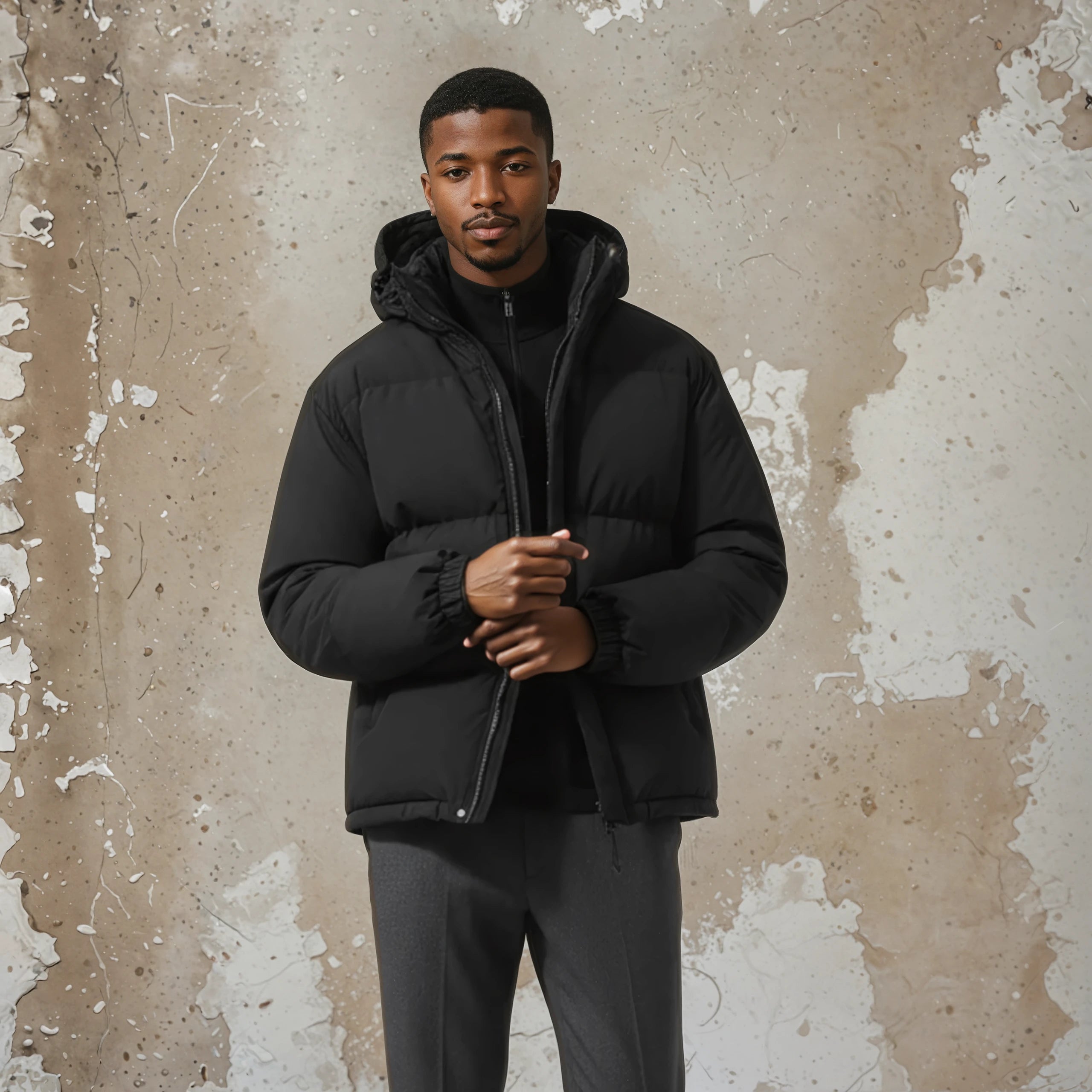 Max - Herren Daunenjacke – Leichte Wasserdichte & Winddichte Outdoorjacke