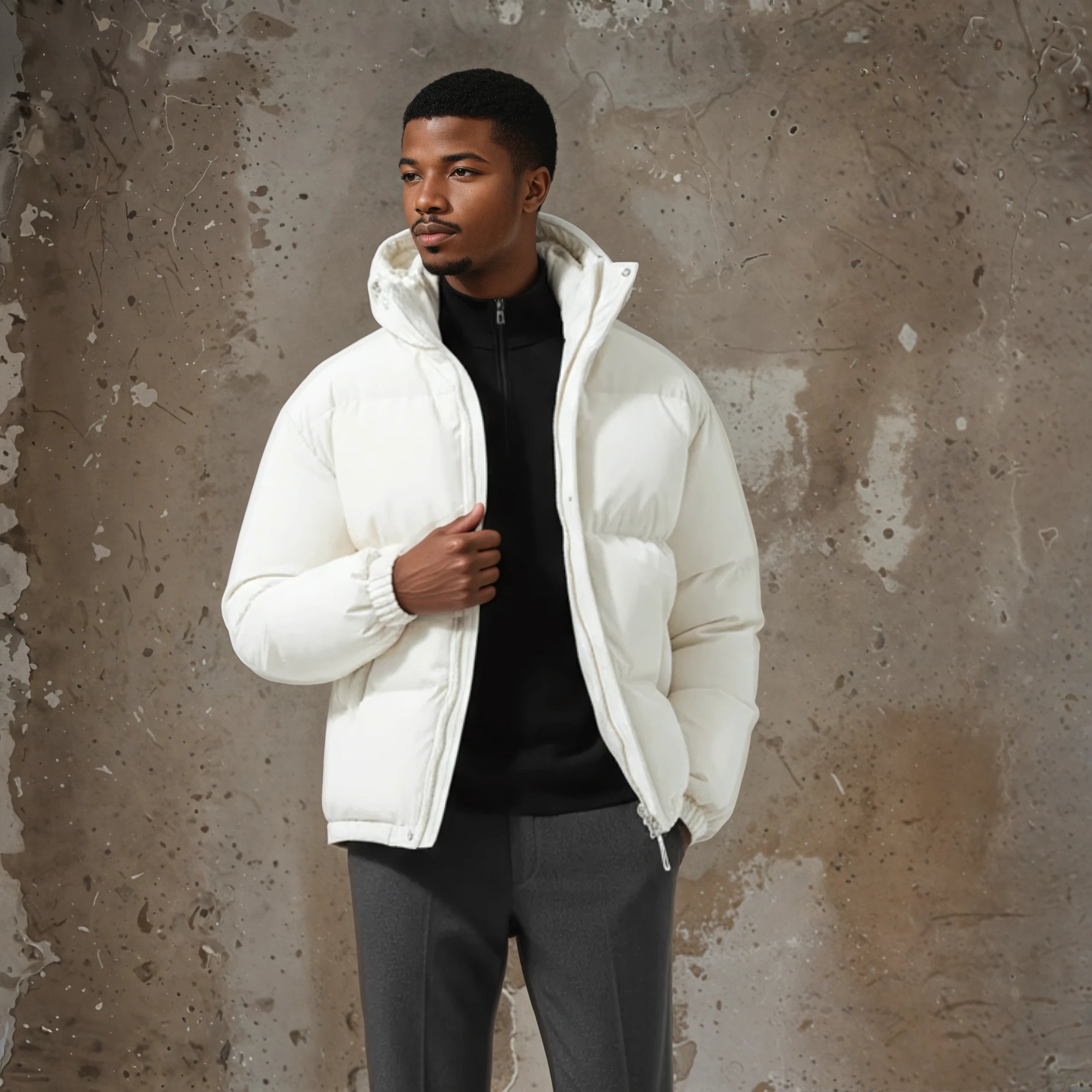 Max - Herren Daunenjacke – Leichte Wasserdichte & Winddichte Outdoorjacke