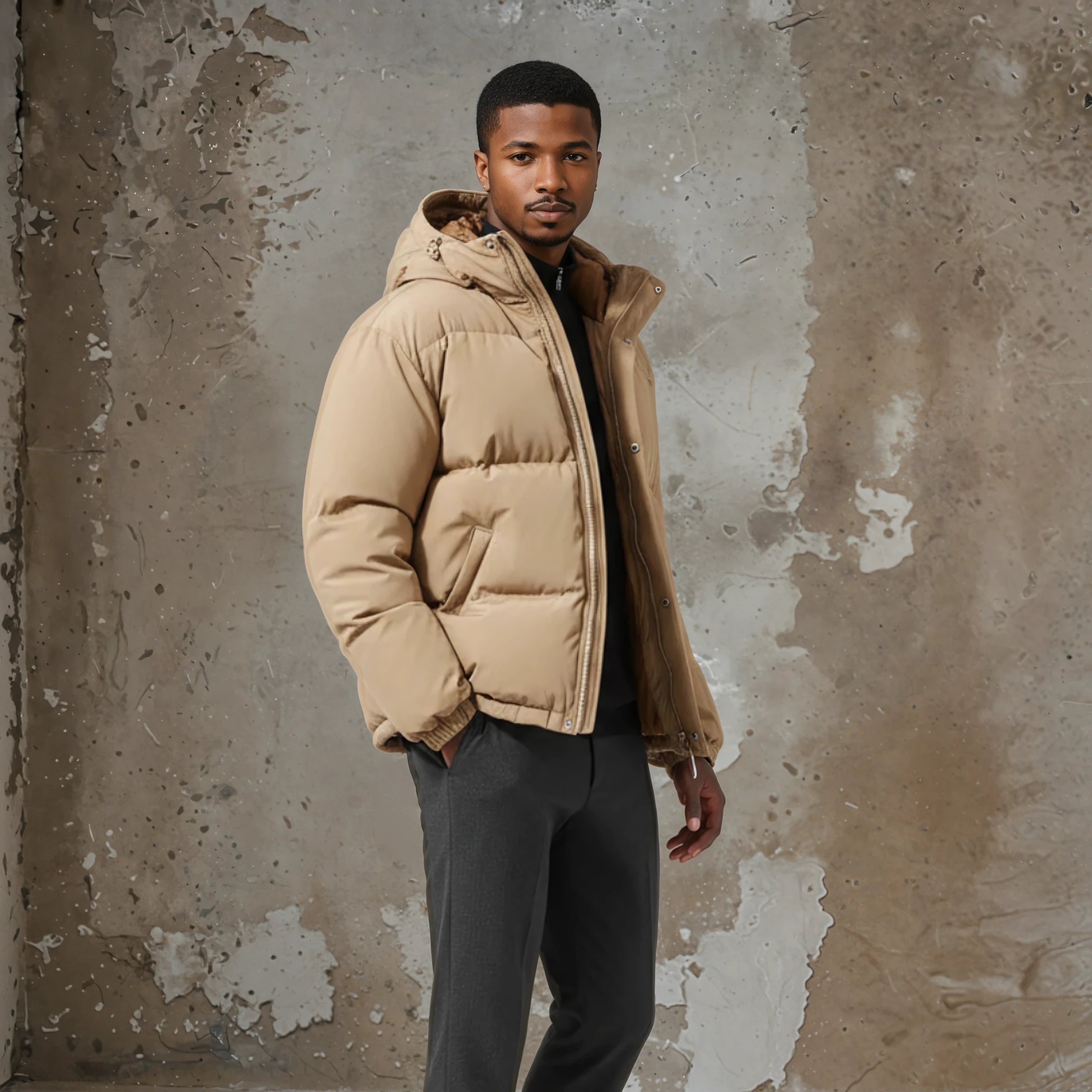 Max - Herren Daunenjacke – Leichte Wasserdichte & Winddichte Outdoorjacke