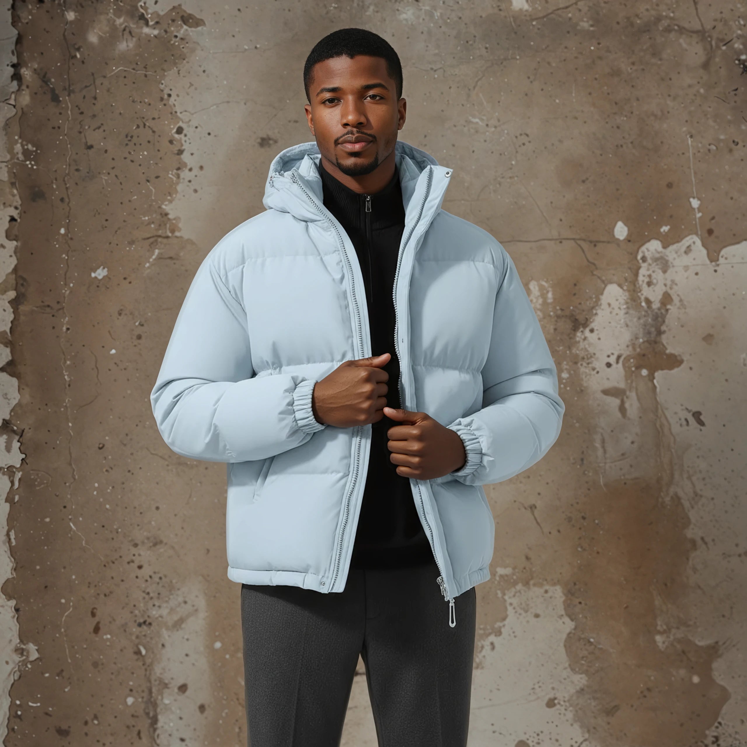 Max - Herren Daunenjacke – Leichte Wasserdichte & Winddichte Outdoorjacke