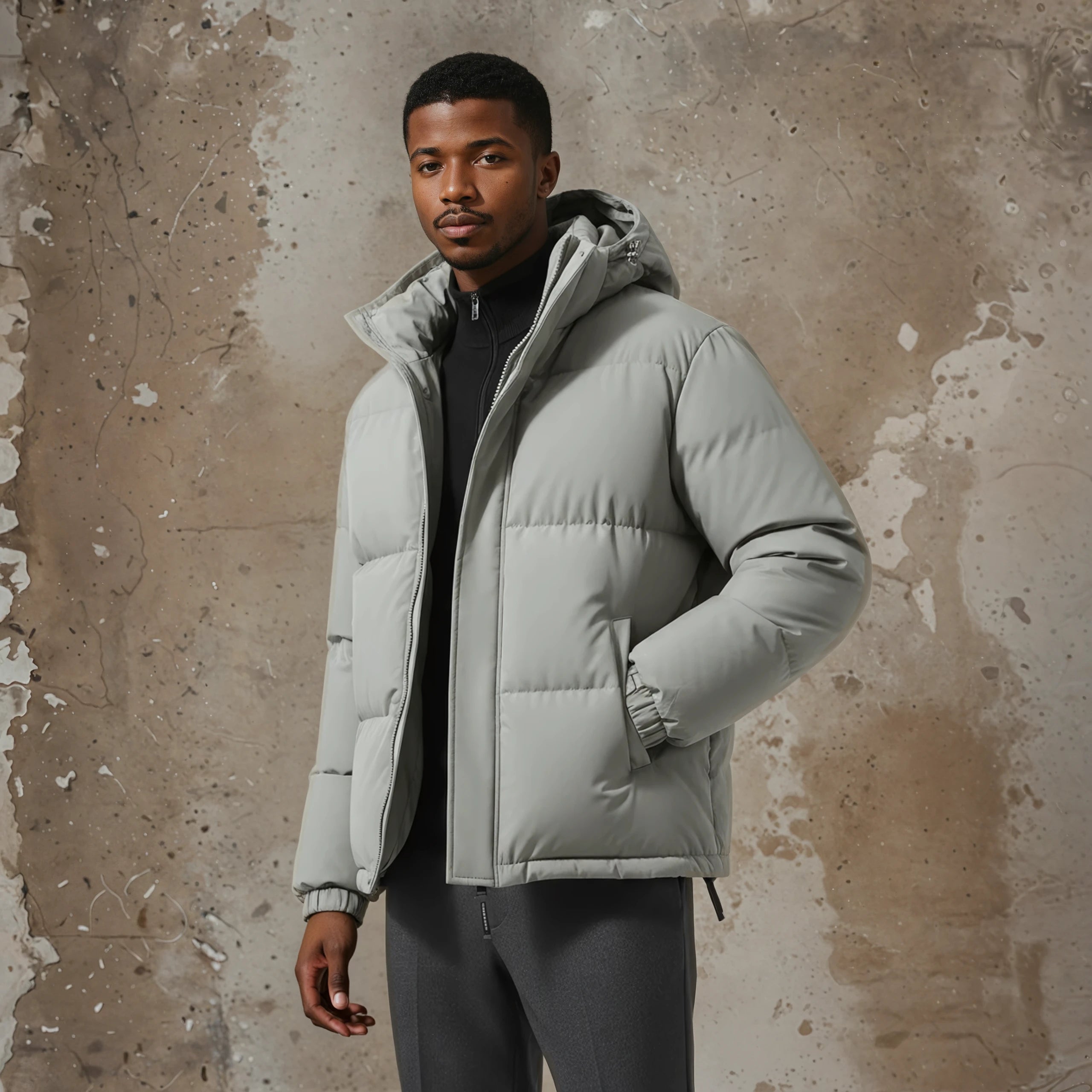 Max - Herren Daunenjacke – Leichte Wasserdichte & Winddichte Outdoorjacke